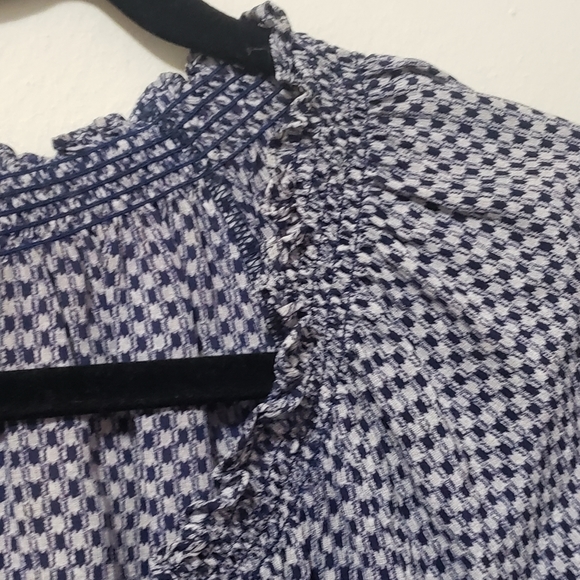 Joie Women's Silk Front Tie Blouse Medium - Picture 5 of 15